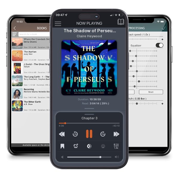 Download fo free audiobook The Shadow of Perseus by Claire Heywood and listen anywhere on your iOS devices in the ListenBook app.