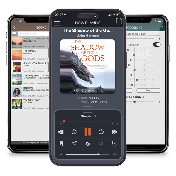 Download fo free audiobook The Shadow of the Gods (The Bloodsworn Saga, #1) by John Gwynne and listen anywhere on your iOS devices in the ListenBook app.