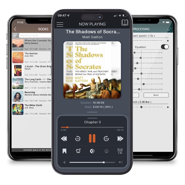 Download fo free audiobook The Shadows of Socrates: The Heresy, War, and Treachery... by Matt Gatton and listen anywhere on your iOS devices in the ListenBook app.