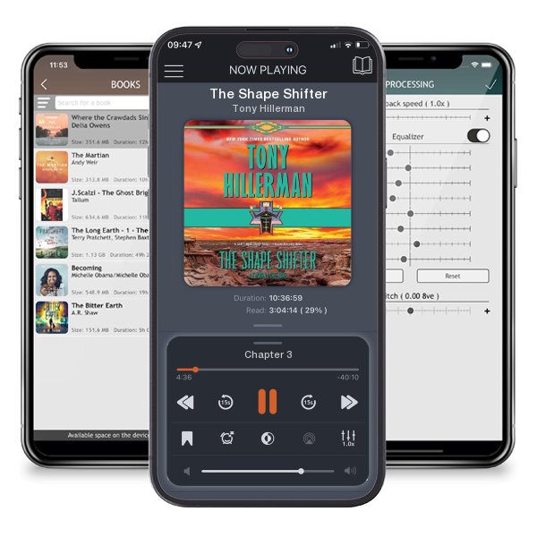 Download fo free audiobook The Shape Shifter by Tony Hillerman and listen anywhere on your iOS devices in the ListenBook app.