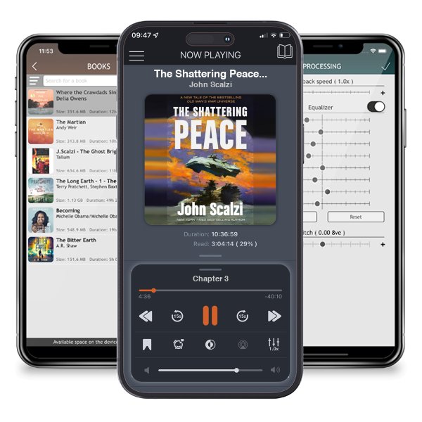Download fo free audiobook The Shattering Peace: Old Man\'s War Book 7 by John Scalzi and listen anywhere on your iOS devices in the ListenBook app.
