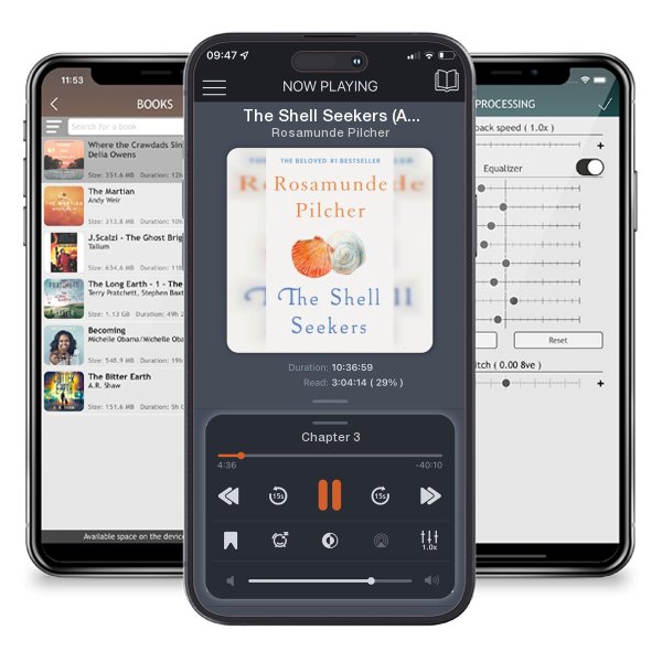 Download fo free audiobook The Shell Seekers (Anniversary) by Rosamunde Pilcher and listen anywhere on your iOS devices in the ListenBook app.