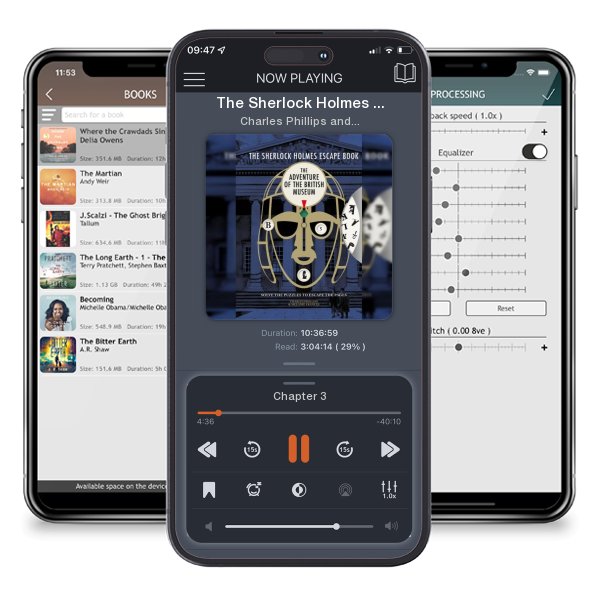 Download fo free audiobook The Sherlock Holmes Escape Book: Adventure of the British... by Charles Phillips and Melanie Frances and listen anywhere on your iOS devices in the ListenBook app.