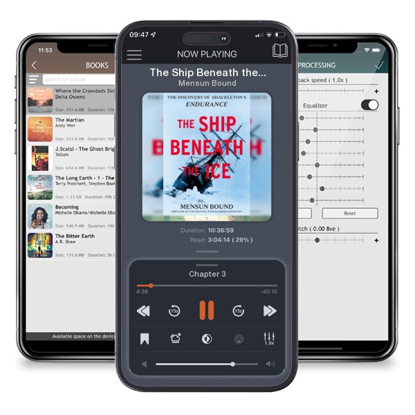 Download fo free audiobook The Ship Beneath the Ice: The Discovery of Shackleton's... by Mensun Bound and listen anywhere on your iOS devices in the ListenBook app.