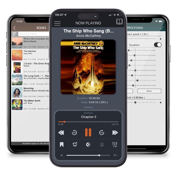 Download fo free audiobook The Ship Who Sang (Brainship, #1) by Anne McCaffrey and listen anywhere on your iOS devices in the ListenBook app.
