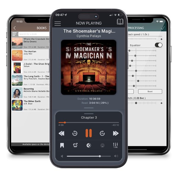 Download fo free audiobook The Shoemaker's Magician by Cynthia Pelayo and listen anywhere on your iOS devices in the ListenBook app.