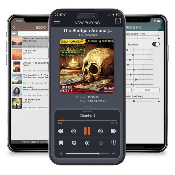 Download fo free audiobook The Shotgun Arcana [Dramatized Adaptation] by R.S. Belcher and listen anywhere on your iOS devices in the ListenBook app.