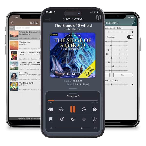 Download fo free audiobook The Siege of Skyhold by John Bierce and listen anywhere on your iOS devices in the ListenBook app.