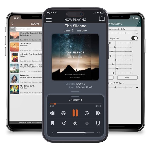 Download fo free audiobook The Silence by Jens Bjørneboe and listen anywhere on your iOS devices in the ListenBook app.