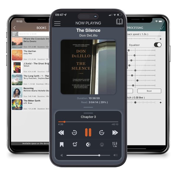 Download fo free audiobook The Silence by Don DeLillo and listen anywhere on your iOS devices in the ListenBook app.