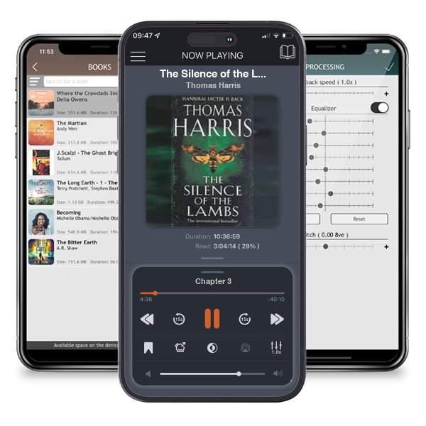 Download fo free audiobook The Silence of the Lambs (Hannibal Lecter, #2) by Thomas Harris and listen anywhere on your iOS devices in the ListenBook app.