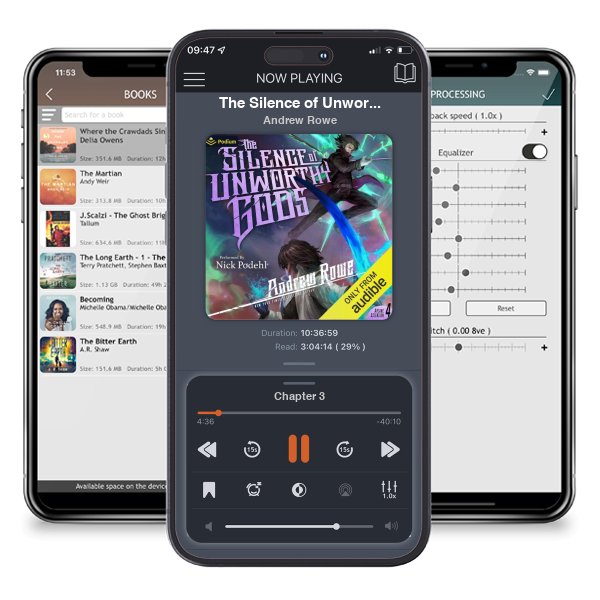 Download fo free audiobook The Silence of Unworthy Gods: Arcane Ascension, Book 4 by Andrew Rowe and listen anywhere on your iOS devices in the ListenBook app.