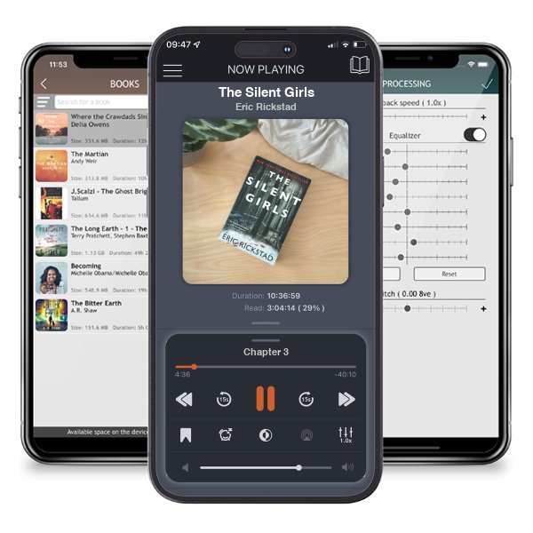 Download fo free audiobook The Silent Girls by Eric Rickstad and listen anywhere on your iOS devices in the ListenBook app.