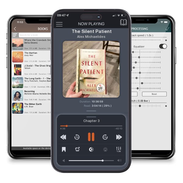 Download fo free audiobook The Silent Patient by Alex Michaelides and listen anywhere on your iOS devices in the ListenBook app.