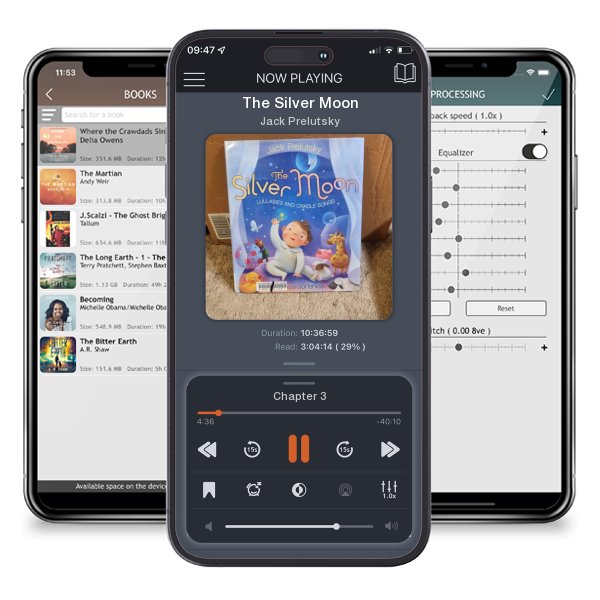 Download fo free audiobook The Silver Moon by Jack Prelutsky and listen anywhere on your iOS devices in the ListenBook app.