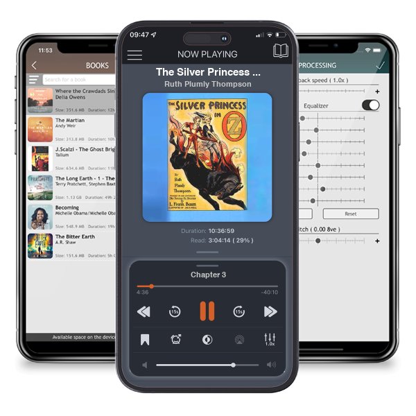 Download fo free audiobook The Silver Princess in Oz by Ruth Plumly Thompson and listen anywhere on your iOS devices in the ListenBook app.