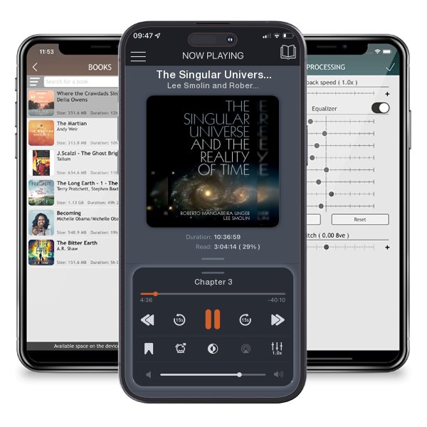 Download fo free audiobook The Singular Universe and the Reality of Time: A Proposal in... by Lee Smolin and Roberto Mangabeira Unger and listen anywhere on your iOS devices in the ListenBook app.