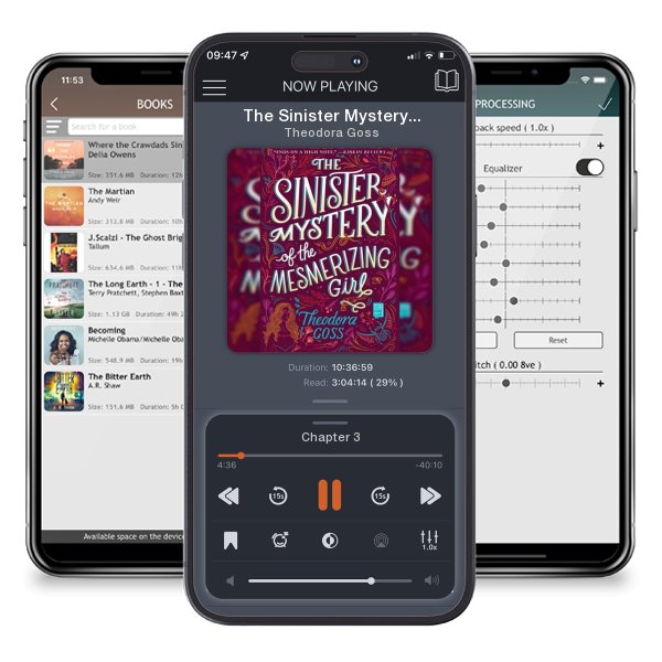 Download fo free audiobook The Sinister Mystery of the Mesmerizing Girl by Theodora Goss and listen anywhere on your iOS devices in the ListenBook app.