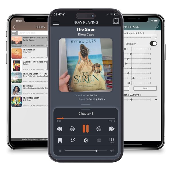 Download fo free audiobook The Siren by Kiera Cass and listen anywhere on your iOS devices in the ListenBook app.