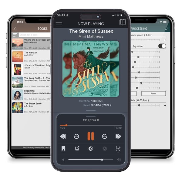 Download fo free audiobook The Siren of Sussex by Mimi Matthews and listen anywhere on your iOS devices in the ListenBook app.