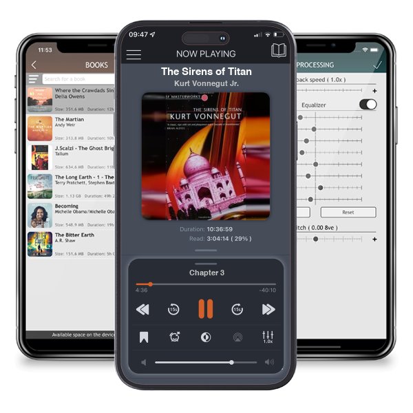 Download fo free audiobook The Sirens of Titan by Kurt Vonnegut Jr. and listen anywhere on your iOS devices in the ListenBook app.