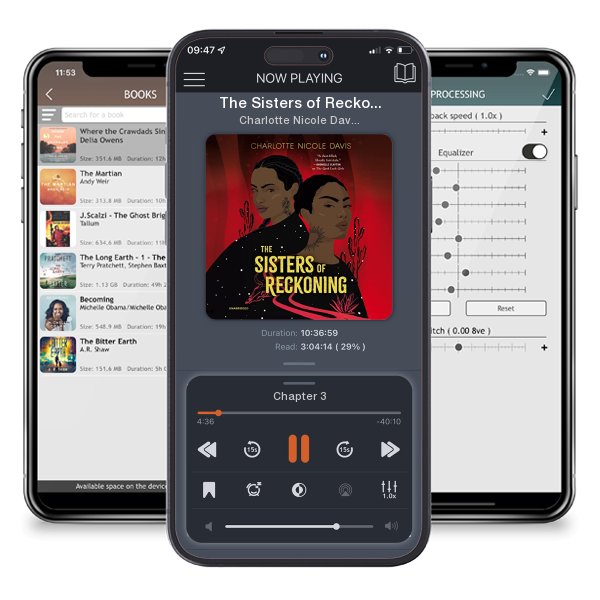Download fo free audiobook The Sisters of Reckoning by Charlotte Nicole Davis and listen anywhere on your iOS devices in the ListenBook app.