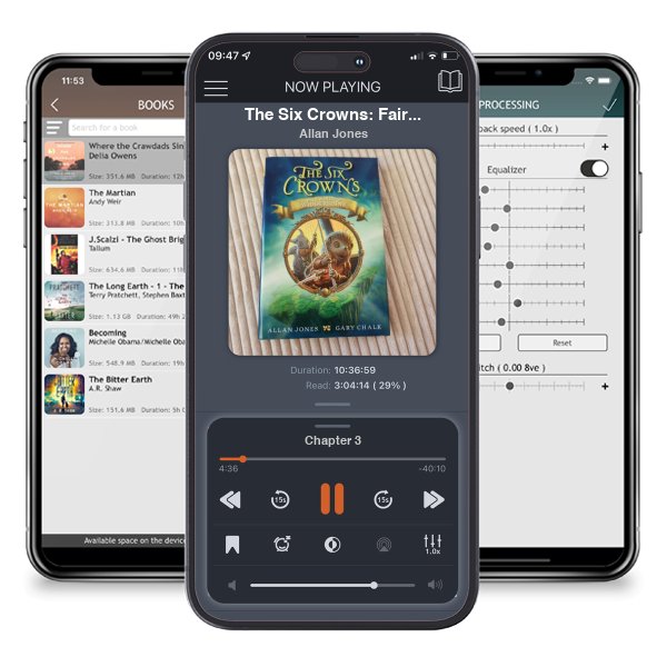 Download fo free audiobook The Six Crowns: Fair Wind to Widdershins by Allan Jones and listen anywhere on your iOS devices in the ListenBook app.