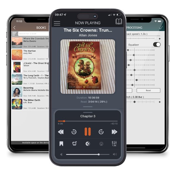 Download fo free audiobook The Six Crowns: Trundle's Quest by Allan Jones and listen anywhere on your iOS devices in the ListenBook app.