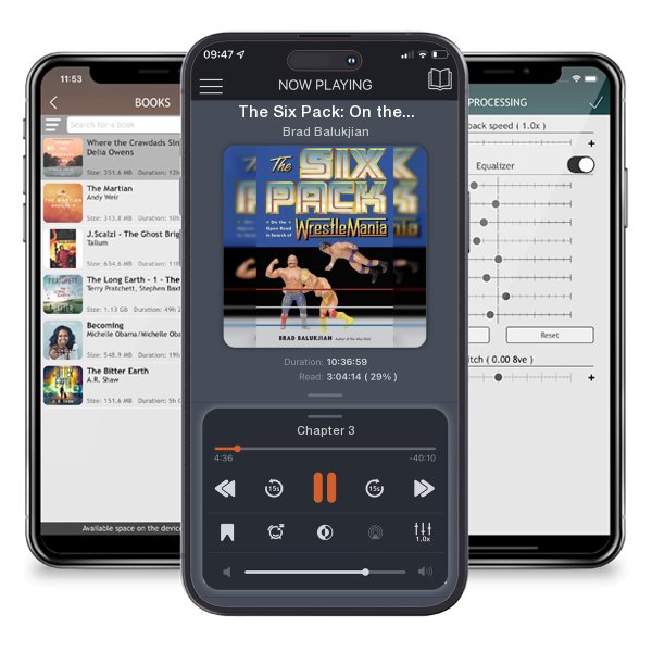 Download fo free audiobook The Six Pack: On the Open Road in Search of Wrestlemania by Brad Balukjian and listen anywhere on your iOS devices in the ListenBook app.