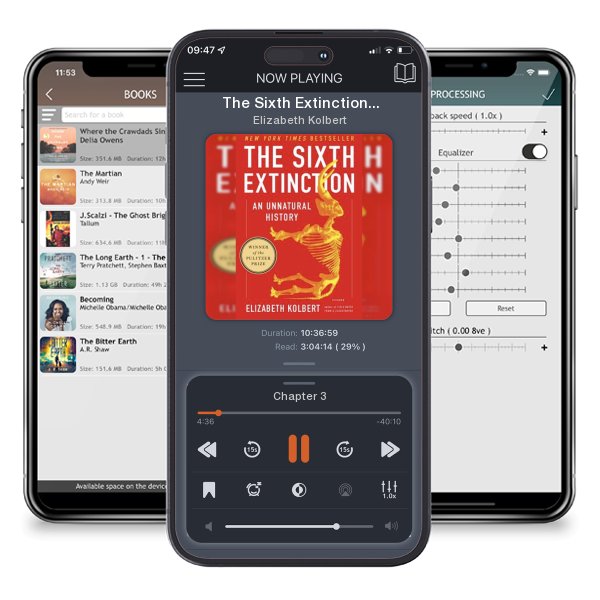 Download fo free audiobook The Sixth Extinction: An Unnatural History by Elizabeth Kolbert and listen anywhere on your iOS devices in the ListenBook app.