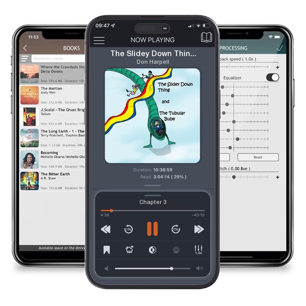 Download fo free audiobook The Slidey Down Thing and the Tubular Bube by Don Harpell and listen anywhere on your iOS devices in the ListenBook app.