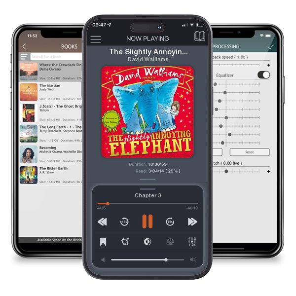 Download fo free audiobook The Slightly Annoying Elephant by David Walliams and listen anywhere on your iOS devices in the ListenBook app.