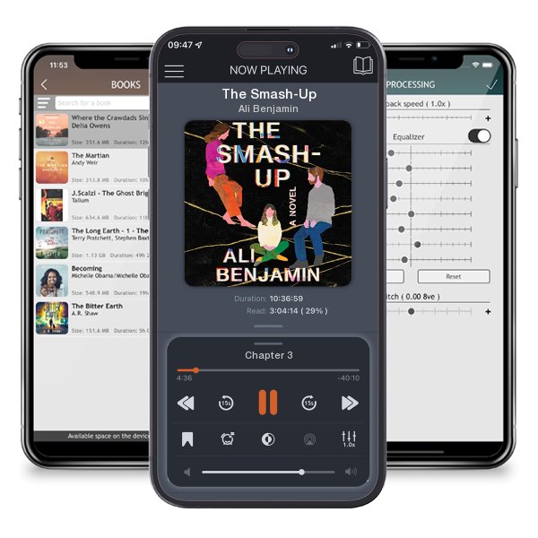 Download fo free audiobook The Smash-Up by Ali Benjamin and listen anywhere on your iOS devices in the ListenBook app.