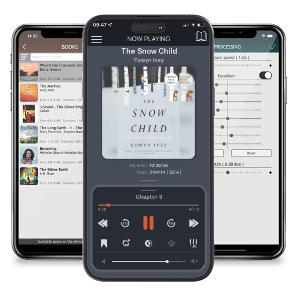 Download fo free audiobook The Snow Child by Eowyn Ivey and listen anywhere on your iOS devices in the ListenBook app.