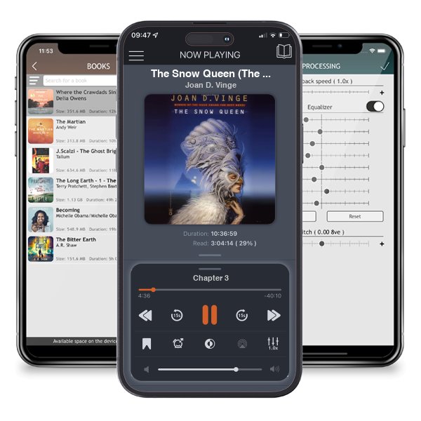 Download fo free audiobook The Snow Queen (The Snow Queen Cycle, #1) by Joan D. Vinge and listen anywhere on your iOS devices in the ListenBook app.