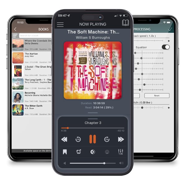 Download fo free audiobook The Soft Machine: The Restored Text by William S Burroughs and listen anywhere on your iOS devices in the ListenBook app.
