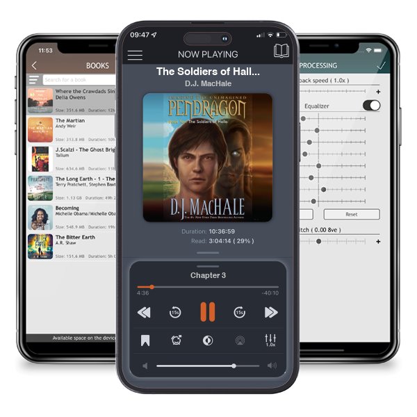 Download fo free audiobook The Soldiers of Halla by D.J. MacHale and listen anywhere on your iOS devices in the ListenBook app.