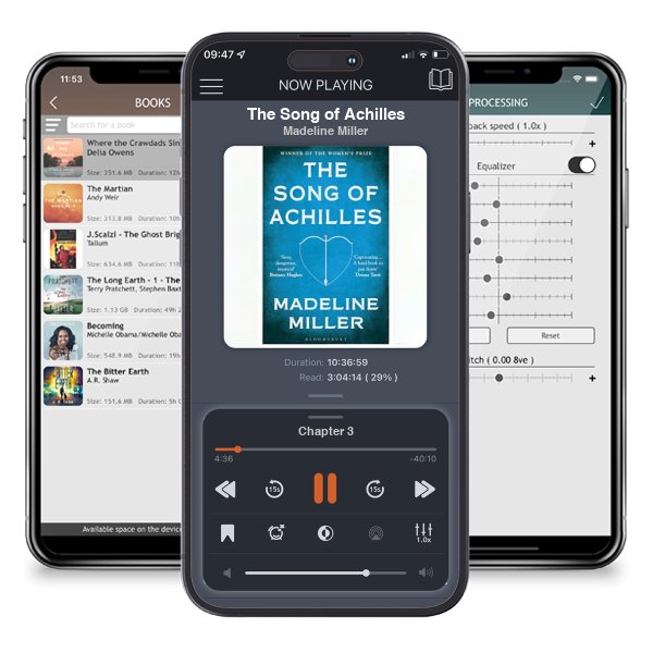 Download fo free audiobook The Song of Achilles by Madeline Miller and listen anywhere on your iOS devices in the ListenBook app.