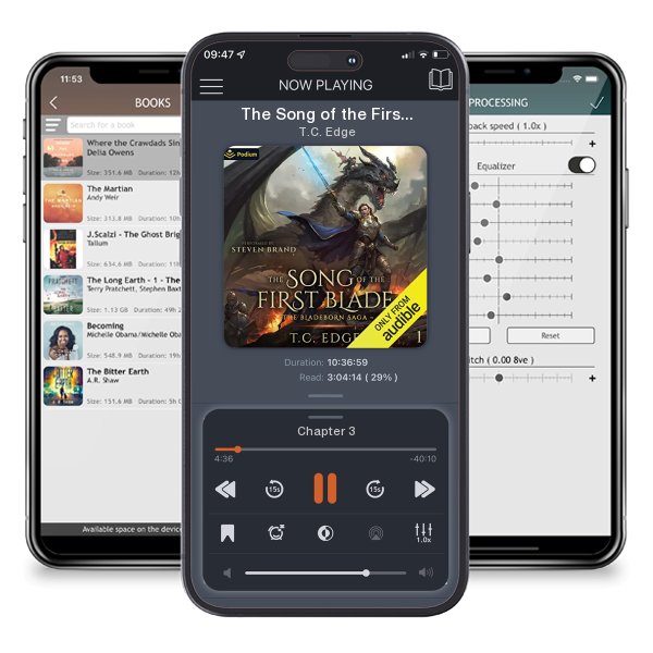 Download fo free audiobook The Song of the First Blade by T.C. Edge and listen anywhere on your iOS devices in the ListenBook app.