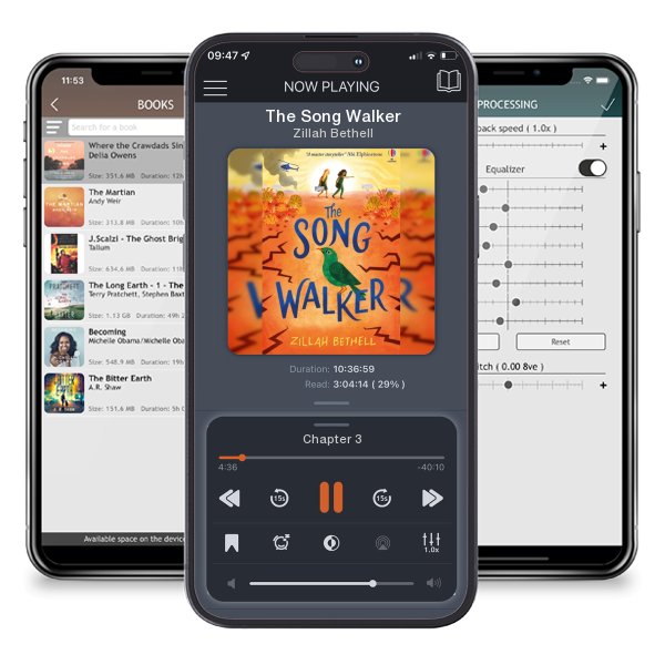 Download fo free audiobook The Song Walker by Zillah Bethell and listen anywhere on your iOS devices in the ListenBook app.