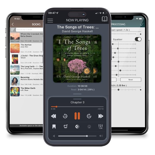 Download fo free audiobook The Songs of Trees: Stories from Nature's Great Connectors by David George Haskell and listen anywhere on your iOS devices in the ListenBook app.