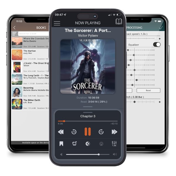 Download fo free audiobook The Sorcerer: A Portal Progression Fantasy Series by Victor Pylaev and listen anywhere on your iOS devices in the ListenBook app.