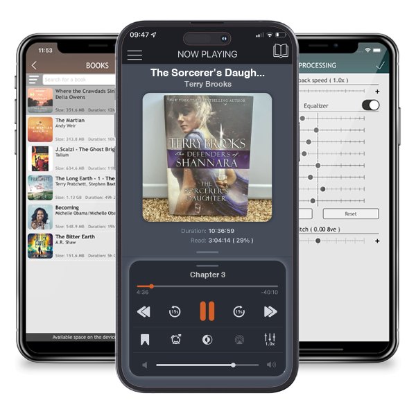 Download fo free audiobook The Sorcerer's Daughter by Terry Brooks and listen anywhere on your iOS devices in the ListenBook app.