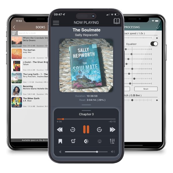 Download fo free audiobook The Soulmate by Sally Hepworth and listen anywhere on your iOS devices in the ListenBook app.