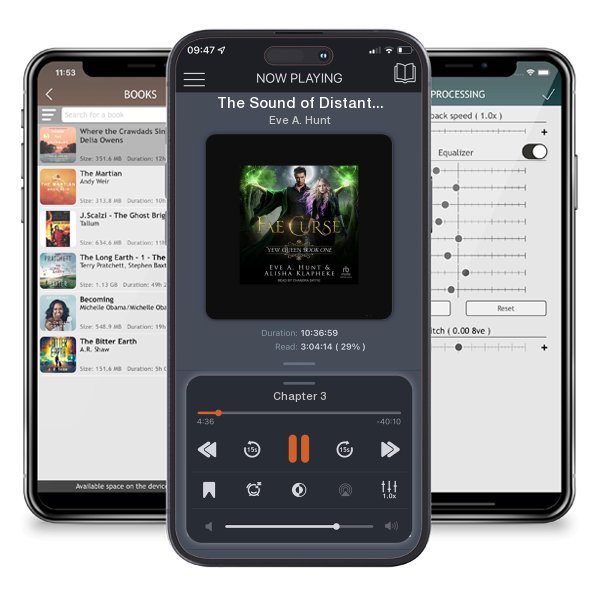 Download fo free audiobook The Sound of Distant Thunder by Eve A. Hunt and listen anywhere on your iOS devices in the ListenBook app.
