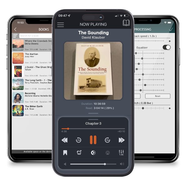 Download fo free audiobook The Sounding by David Klauber and listen anywhere on your iOS devices in the ListenBook app.