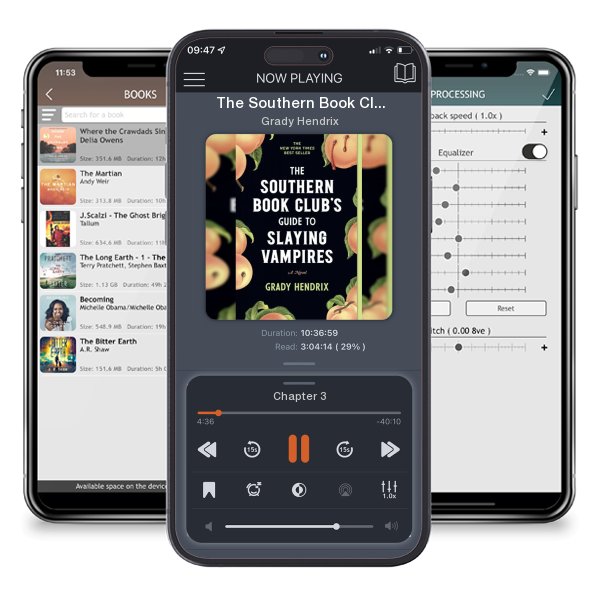 Download fo free audiobook The Southern Book Club's Guide to Slaying Vampires by Grady Hendrix and listen anywhere on your iOS devices in the ListenBook app.