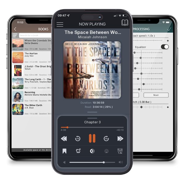 Download fo free audiobook The Space Between Worlds by Micaiah Johnson and listen anywhere on your iOS devices in the ListenBook app.