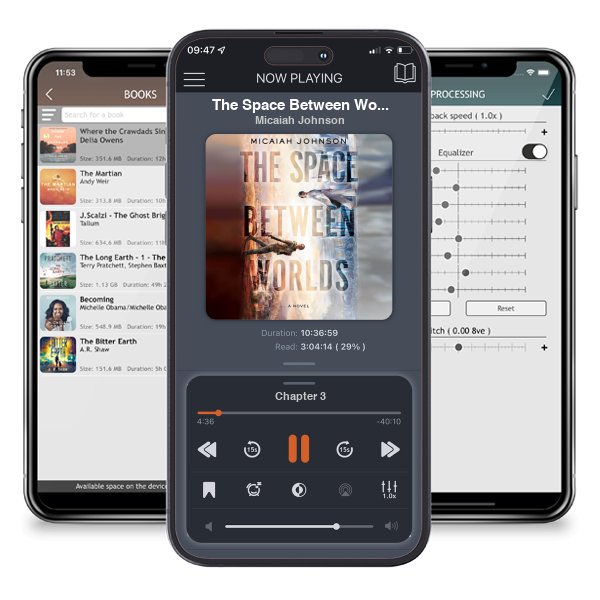 Download fo free audiobook The Space Between Worlds (The Space Between Worlds, #1) by Micaiah Johnson and listen anywhere on your iOS devices in the ListenBook app.