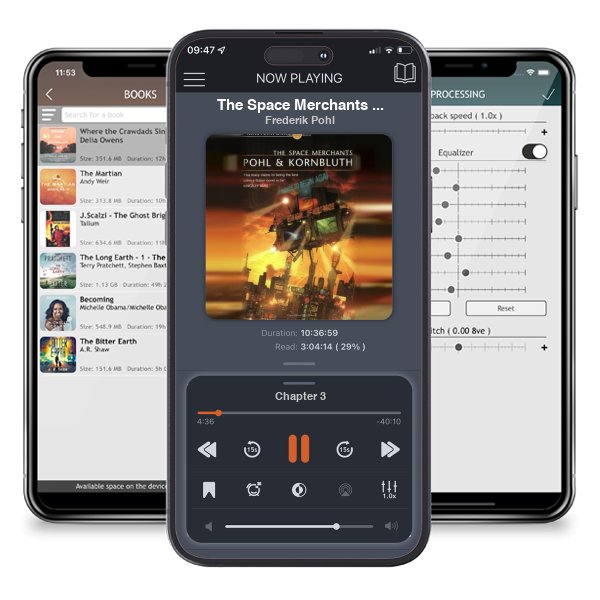 Download fo free audiobook The Space Merchants (The Space Merchants, #1) by Frederik Pohl and listen anywhere on your iOS devices in the ListenBook app.